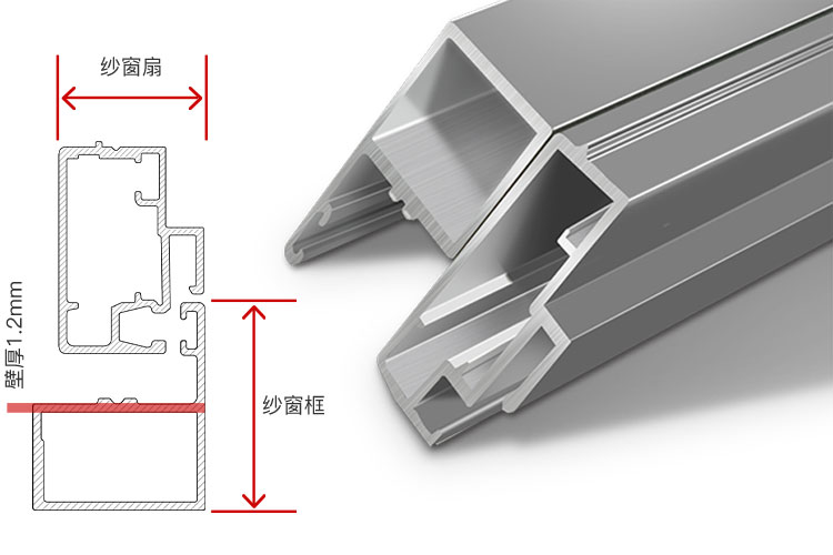 铝合金纱窗