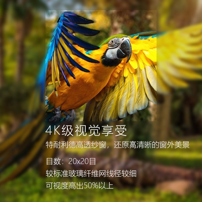 高透纱窗